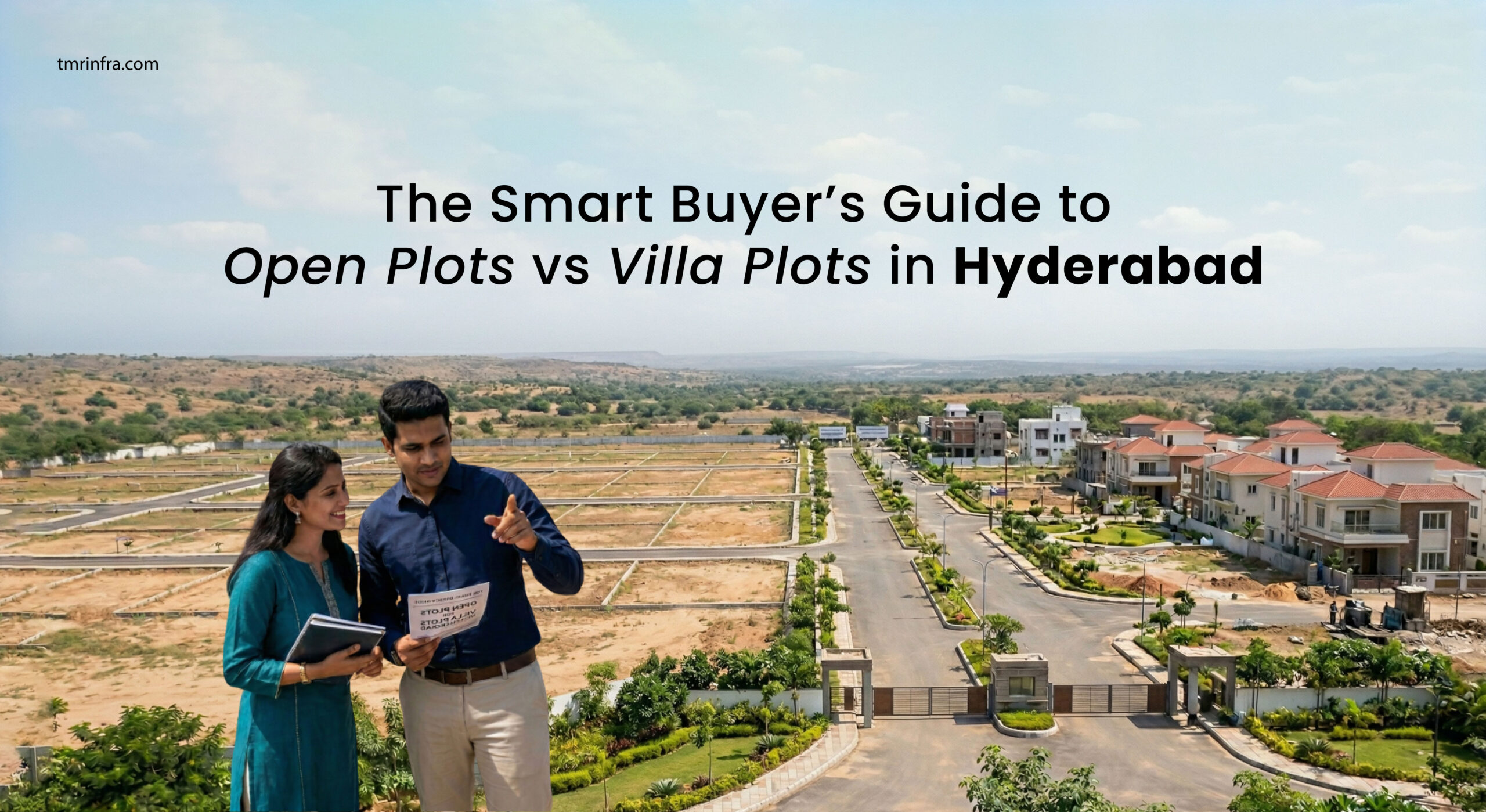The Smart Buyer’s Guide to Open Plots vs Villa Plots in Hyderabad